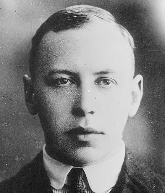 Portrait of Alfred Noyes