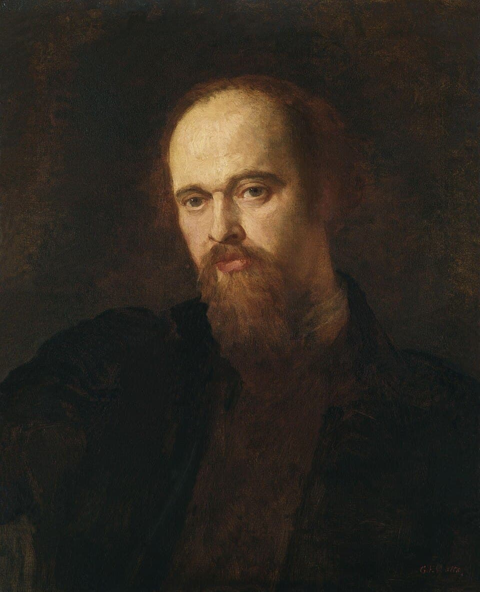 Portrait of Dante Gabriel Rossetti