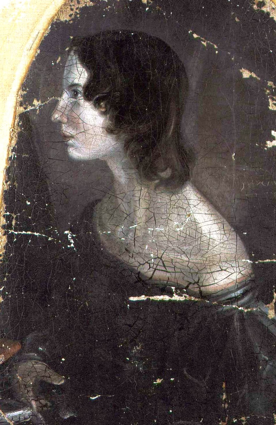 Portrait of Emily Brontë
