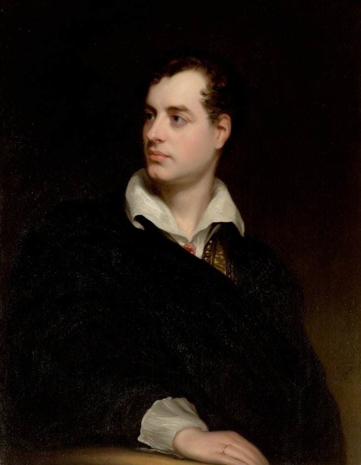 Portrait of George Gordon Byron