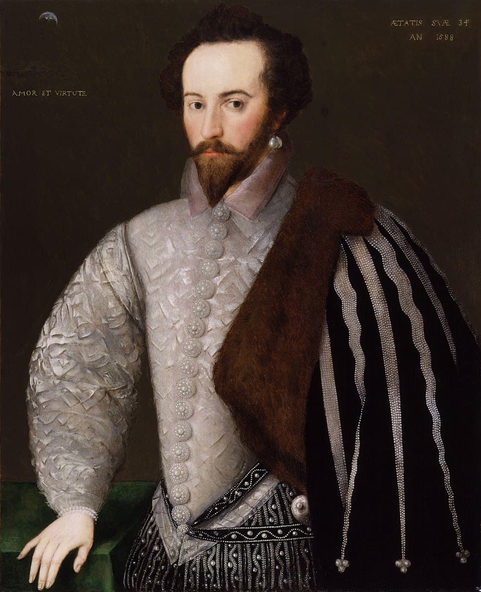 Portrait of Sir Walter Raleigh